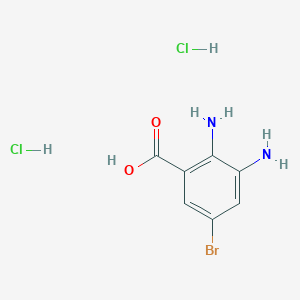 2,3-Diamino-5-bromobenzoic acid dihydrochloride