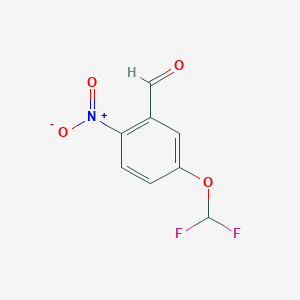 5-Difluoromethoxy-2-nitrobenzaldehyde