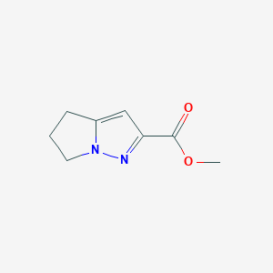 Methyl 5,6-dihydro-4H-pyrrolo[1,2-b]pyrazole-2-carboxylate