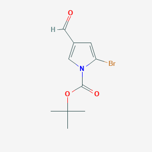 tert-Butyl 2-bromo-4-formyl-1H-pyrrole-1-carboxylate