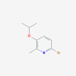 6-Bromo-3-isopropoxy-2-methylpyridine