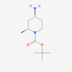 (2R,4R)-rel-tert-Butyl 4-amino-2-methylpiperidine-1-carboxylate