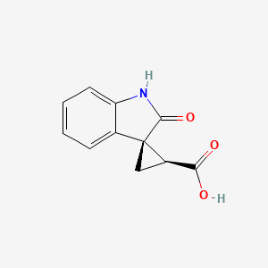 Racemic-(1R,2S)-2-Oxospiro[Cyclopropane-1,3-Indoline]-2-Carboxylic Acid