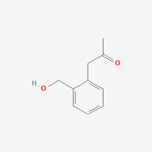 molecular formula C10H12O2 B14054446 1-(2-(Hydroxymethyl)phenyl)propan-2-one 