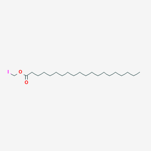 B1405461 Icosanoic acid iodomethyl ester CAS No. 1314041-19-4