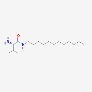 molecular formula C17H36N2O B14054840 N-Dodecyl-L-valinamide CAS No. 60654-00-4