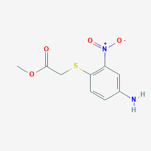 Methyl [(4-amino-2-nitrophenyl)thio]acetate