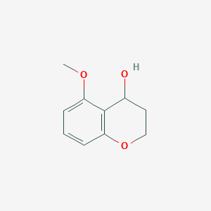 molecular formula C10H12O3 B1405497 5-Methoxychroman-4-ol CAS No. 1616526-84-1