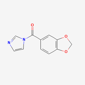 1-(1,3-benzodioxol-5-ylcarbonyl)-1H-imidazole