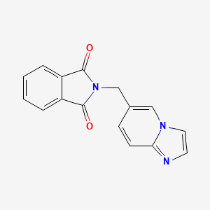 2-(Imidazo[1,2-a]pyridin-6-ylmethyl)-1H-isoindole-1,3(2H)-dione,technical