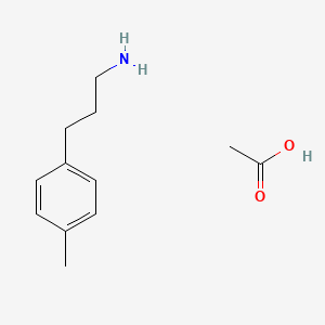3-(p-Tolyl)propan-1-amine acetic acid salt