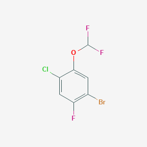 1-Bromo-4-chloro-5-(difluoromethoxy)-2-fluoro-benzene