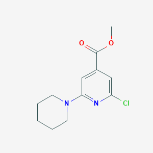 Methyl 2-chloro-6-piperidin-1-ylisonicotinate