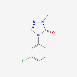 4-(3-chlorophenyl)-2-methyl-2,4-dihydro-3H-1,2,4-triazol-3-one