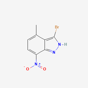 3-bromo-4-methyl-7-nitro-1H-indazole