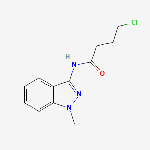 4-chloro-N-(1-methyl-1H-indazol-3-yl)butanamide