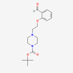 tert-Butyl 4-[2-(2-formylphenoxy)ethyl]piperazine-1-carboxylate