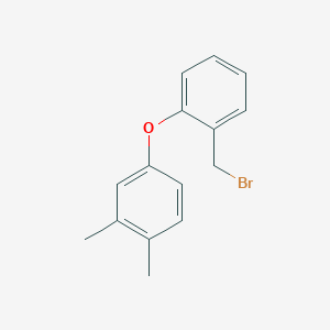 2-(Bromomethyl)phenyl 3,4-dimethylphenyl ether