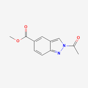 Methyl 2-acetyl-2H-indazole-5-carboxylate