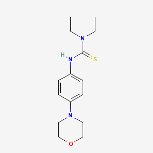 N,N-Diethyl-N'-(4-morpholin-4-ylphenyl)thiourea