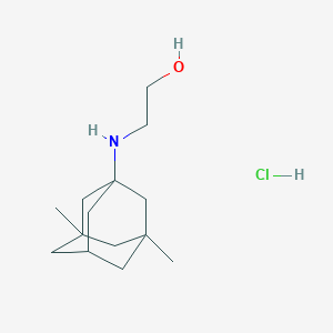 2-[(3,5-Dimethyl-1-adamantyl)amino]ethanol hydrochloride