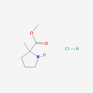 Methyl 2-methylpyrrolidine-2-carboxylate hydrochloride