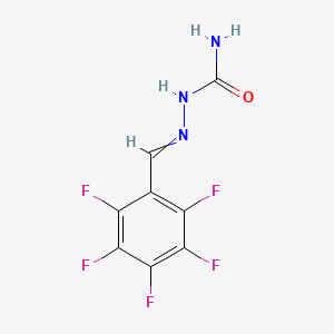 molecular formula C8H4F5N3O B14056129 Hydrazinecarboxamide, 2-[(pentafluorophenyl)methylene]- CAS No. 140158-12-9