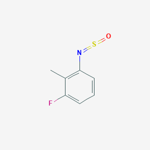 1-Fluoro-2-methyl-3-(sulfinylamino)benzene