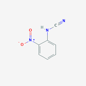 molecular formula C7H5N3O2 B14056913 (2-Nitrophenyl)cyanamide CAS No. 5465-98-5