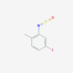 molecular formula C7H6FNOS B1405699 4-Fluoro-1-methyl-2-(sulfinylamino)benzene CAS No. 1785761-01-4