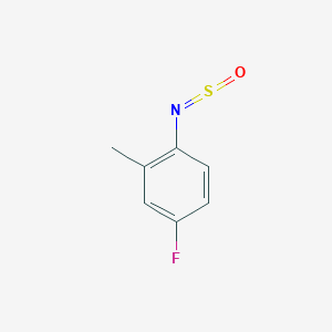 molecular formula C7H6FNOS B1405700 4-Fluoro-2-methyl-1-(sulfinylamino)benzene CAS No. 1785764-38-6