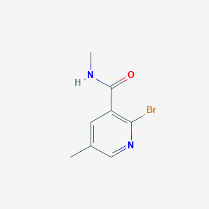 2-Bromo-N,5-dimethylnicotinamide