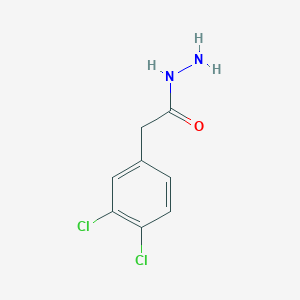 molecular formula C8H8Cl2N2O B140571 2-(3,4-Dichlorophenyl)acetohydrazide CAS No. 129564-33-6
