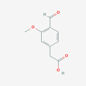 (4-Formyl-3-methoxyphenyl)acetic acid