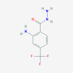 2-Amino-4-(trifluoromethyl)benzohydrazide