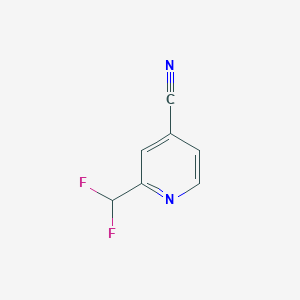2-(Difluoromethyl)isonicotinonitrile