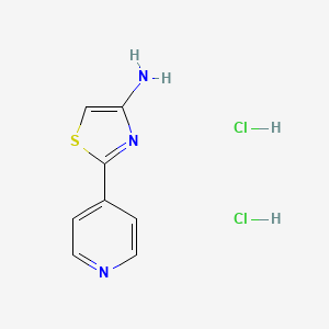 2-(Pyridin-4-yl)-1,3-thiazol-4-amine dihydrochloride