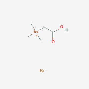 molecular formula C5H12AsBrO2 B140573 Arsenobetaine hydrobromide CAS No. 71642-15-4