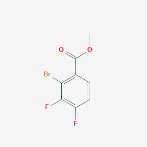 molecular formula C8H5BrF2O2 B1405740 Methyl 2-bromo-3,4-difluorobenzoate CAS No. 1805523-36-7