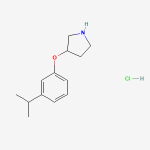 3-(3-Isopropylphenoxy)pyrrolidine hydrochloride