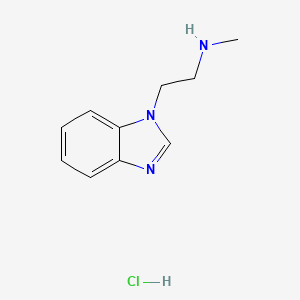 [2-(1H-benzimidazol-1-yl)ethyl]methylamine hydrochloride