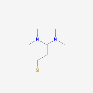 molecular formula C7H15N2Si B14057771 CID 76518848 