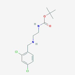 tert-Butyl (2-((2,4-dichlorobenzyl)amino)ethyl)carbamate