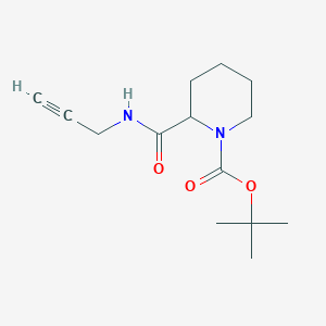 tert-Butyl 2-[(prop-2-yn-1-ylamino)carbonyl]piperidine-1-carboxylate