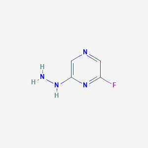 (6-Fluoro-1H-pyrazin-2-ylidene)-hydrazine