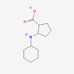 2-(Cyclohexylamino)cyclopentanecarboxylic acid