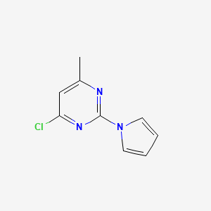 4-Chloro-6-methyl-2-(1H-pyrrol-1-yl)pyrimidine