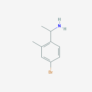 1-(4-Bromo-2-methylphenyl)ethan-1-amine