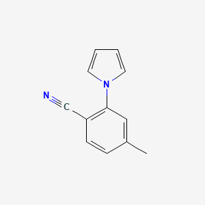 4-Methyl-2-(1H-pyrrol-1-yl)benzonitrile