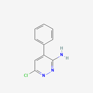 6-Chloro-4-phenylpyridazin-3-amine